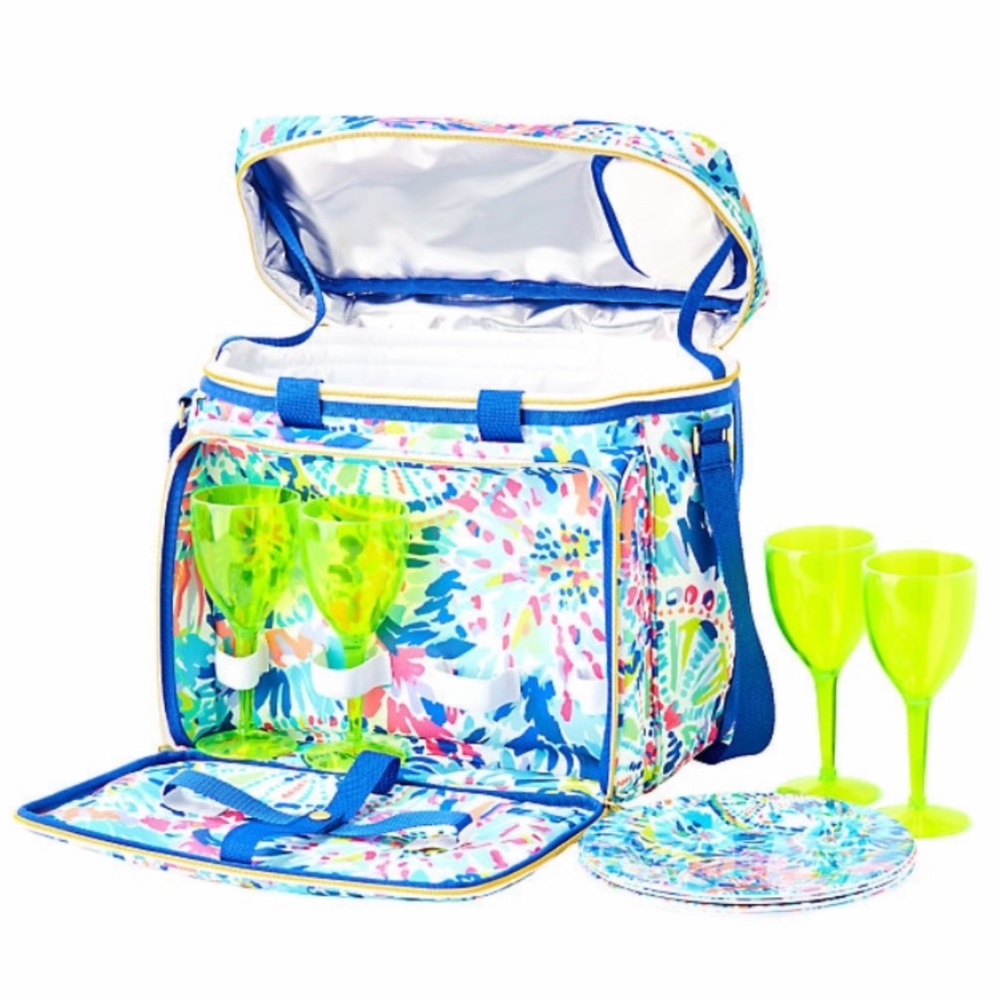 Lilly Pulitzer Beach Picnic Cooler 🌴😎🌞